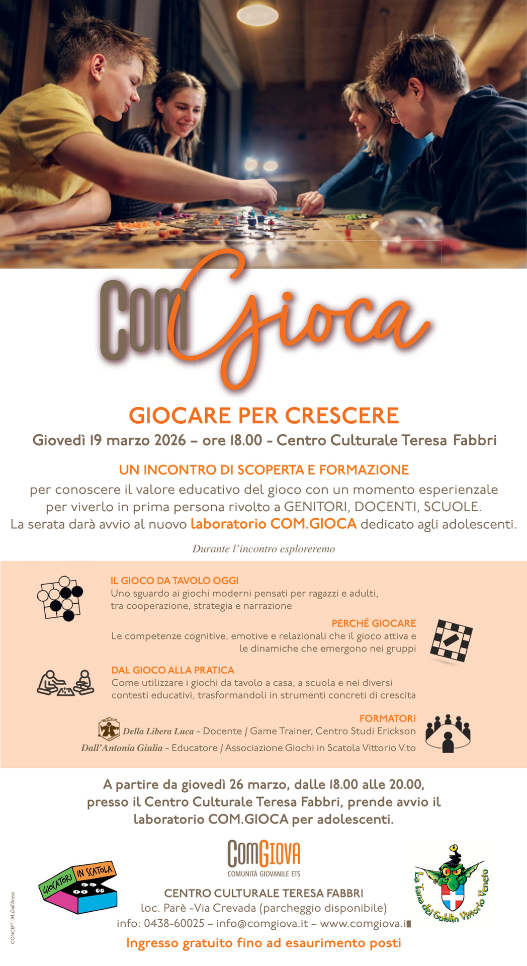 Laboratorio Giochi da tavolo